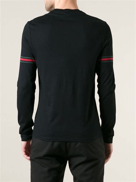 gucci long sleeve t-shirt mens|cheap gucci long sleeve shirts.